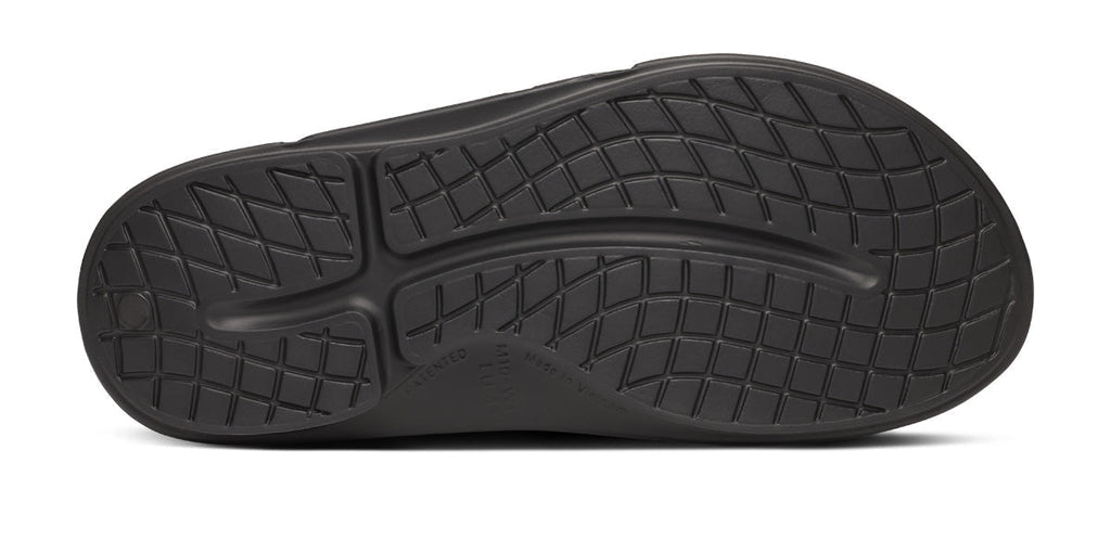 BAUER/OOFOS Women's OOahh Sport Flex Sandal – Black