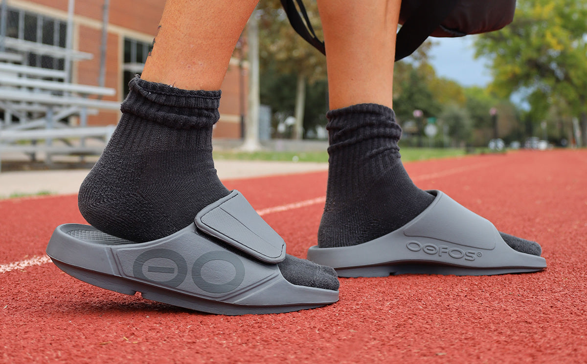 Men's OOahh Sport Flex Sandal - Slate